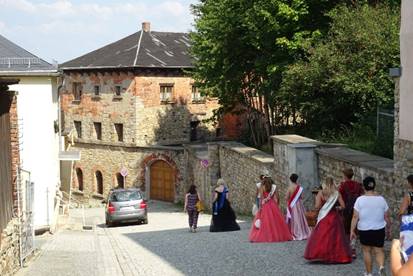 Hoheiten unterwegs in Schleiz