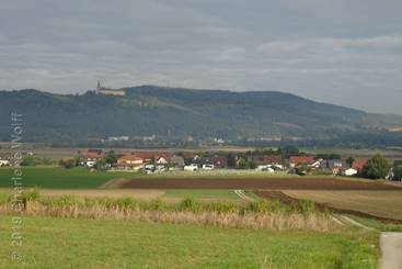 Blick auf Kloster Banz