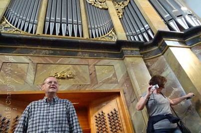 Organist und Orgel