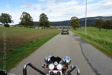 Rasante Fahrt auf den Trikes