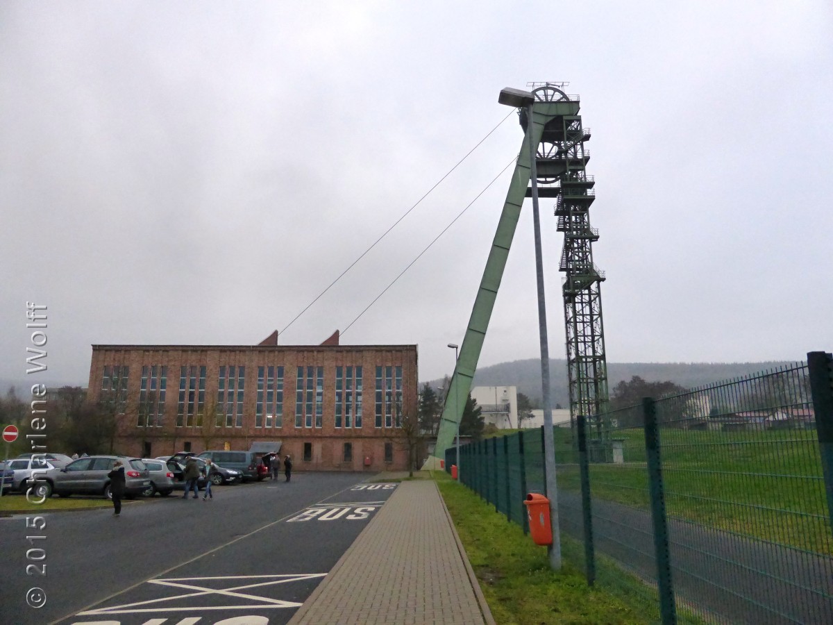 Förderturm Bergwerk Merkers