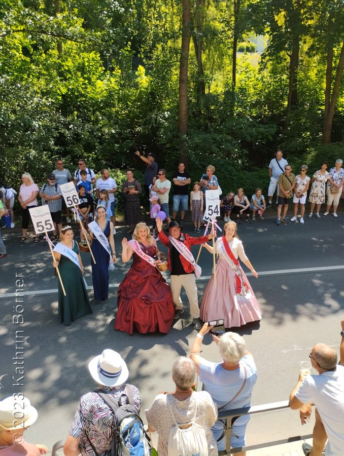 Grandiose Stimmung beim Umzug in Schmalkalden