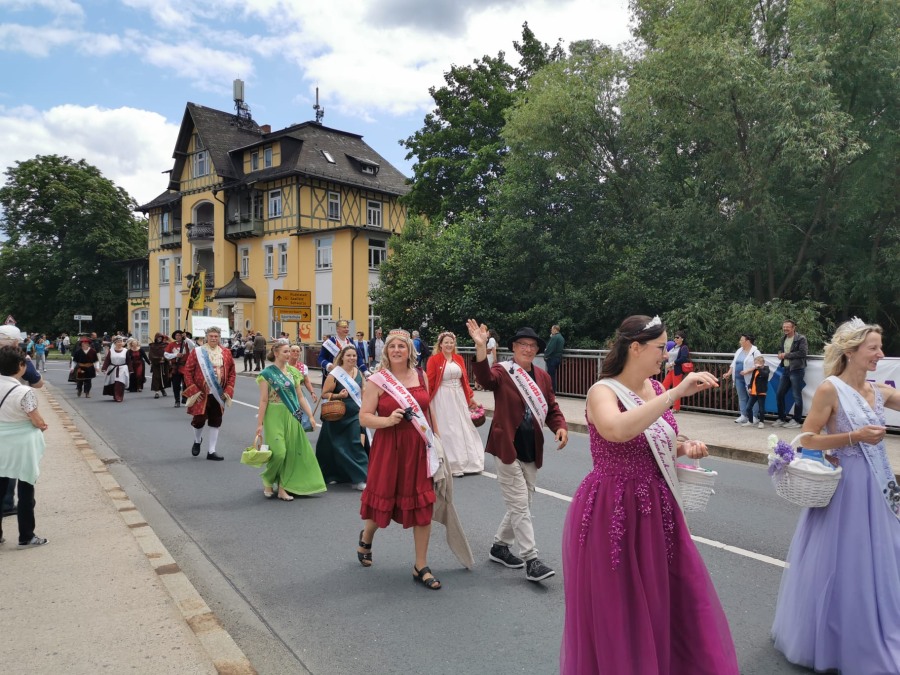 Lavendel-Umzug durch Bad Blankenburg 2023