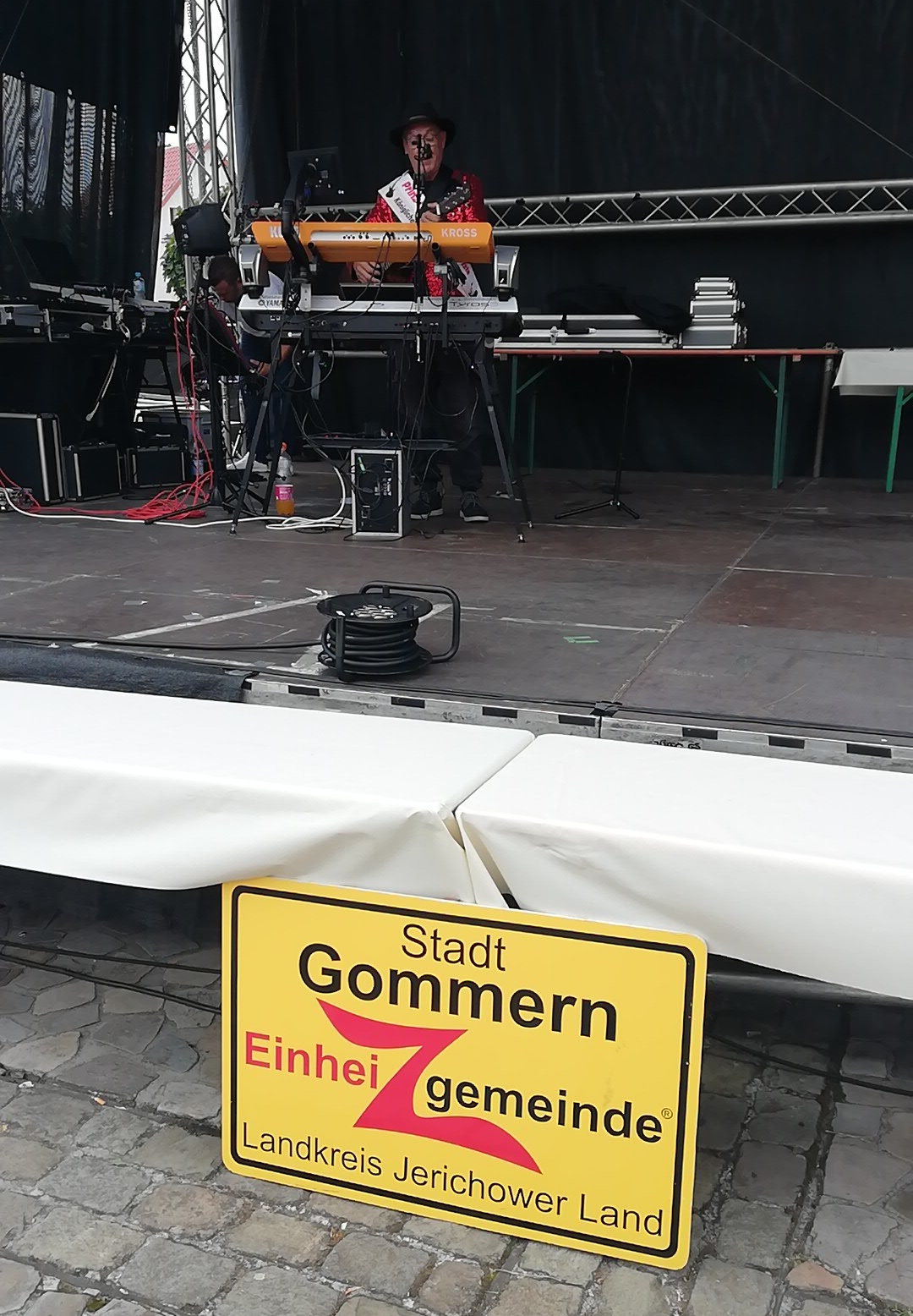 Lutzi spielt in Gommern