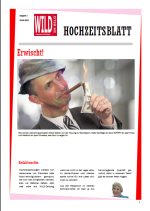 Hochzeitszeitung